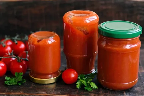 تصویر 2 از رب گوجه فرنگی خانگی غلیظ و خوش‌ رنگ